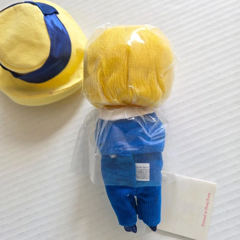 VTG 1981 Joan Walsh Anglund Pocket Dolls Birthday Boy 7" Corduroy Clothing - Picture 5 of 15